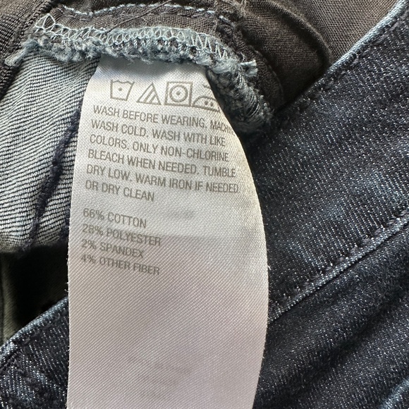 Democracy blue denim “Ab” Solution Straight-Leg Jeans – Light Wash, Size 6 - Picture 10 of 13